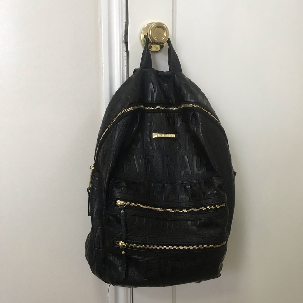 Steve Madden leather backpack